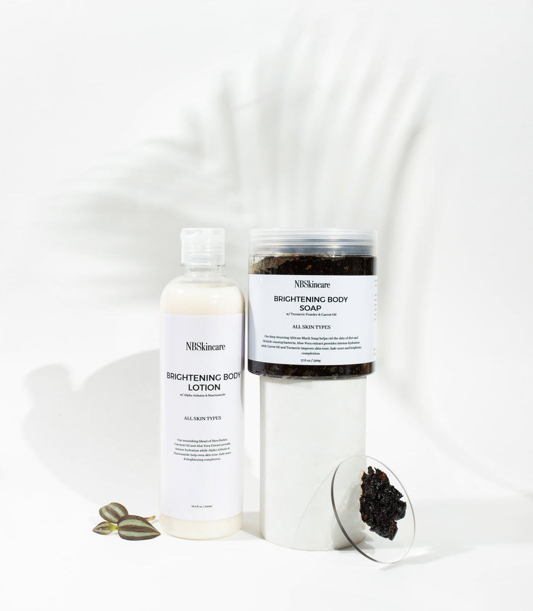Brightening Body Lotion and Brightening Body Soap